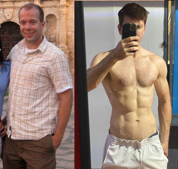 Gym, diet and hair transplants - Progress from age 28 to 41