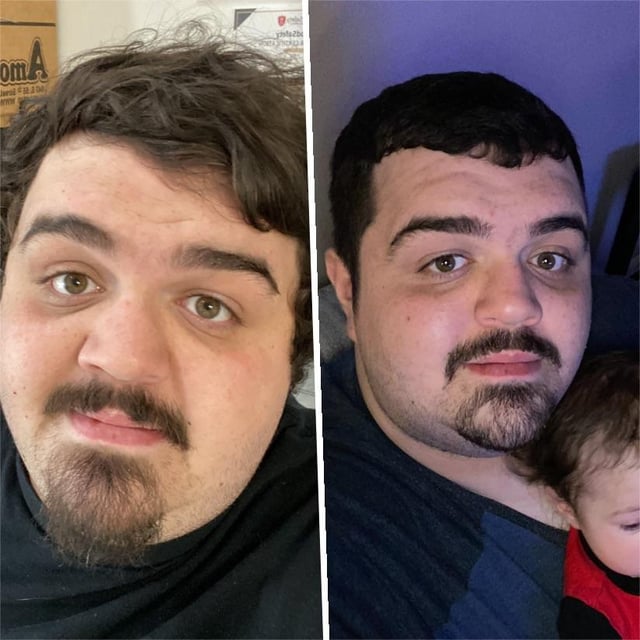 M/25/5’11” [397lbs > 339lbs = 59lbs] weight loss progress, any difference?