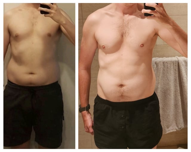 M/32/6’3” [205 >180= 25 lbs lost] (18 months) going for those cardio gains!