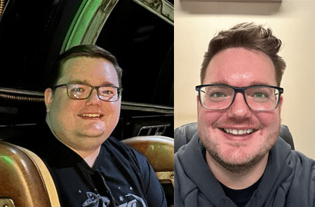 M/37/5'8" [332lbs > 260lbs = 72lbs] (7 months) Google Photo showed me a trip photo from last Nov. Didn't realize the face gains, my brain still hasn't caught up.
