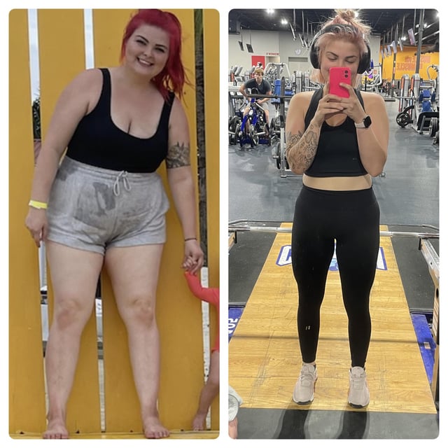 F/24/5’5” [220 > 145 = 75lb] (1 year) I guess you could say I’ve changed a little