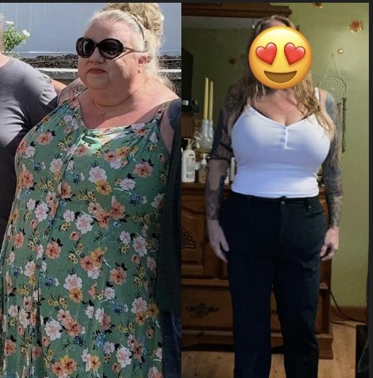 F/51/5ft [353 > 158= 195lbs] (19 months)it’s been a long difficult journey but I’m doing it!