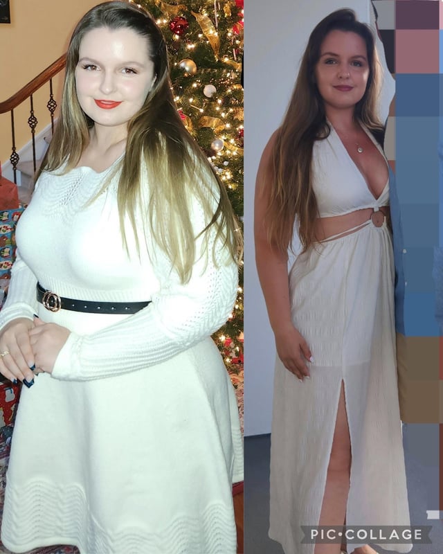 F/26/5'5" [211lbs > 192lbs = 19lbs] I havent lost much total weight since Dec 2022 and that messes with my head sometimes, but I feel so much better overall