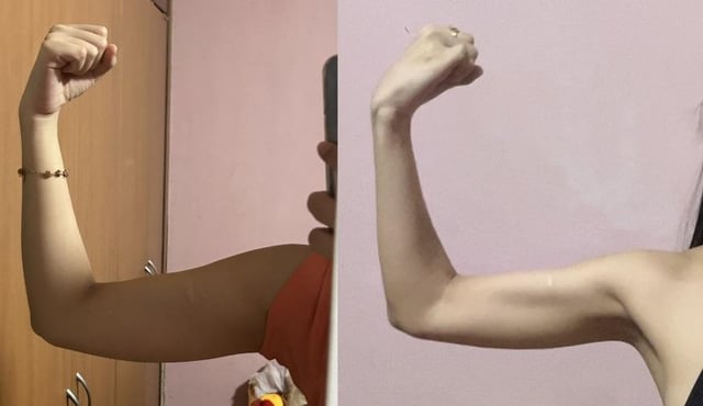F/27/5’5” [121lbs > 107lbs] 2 months into building up overall strength.